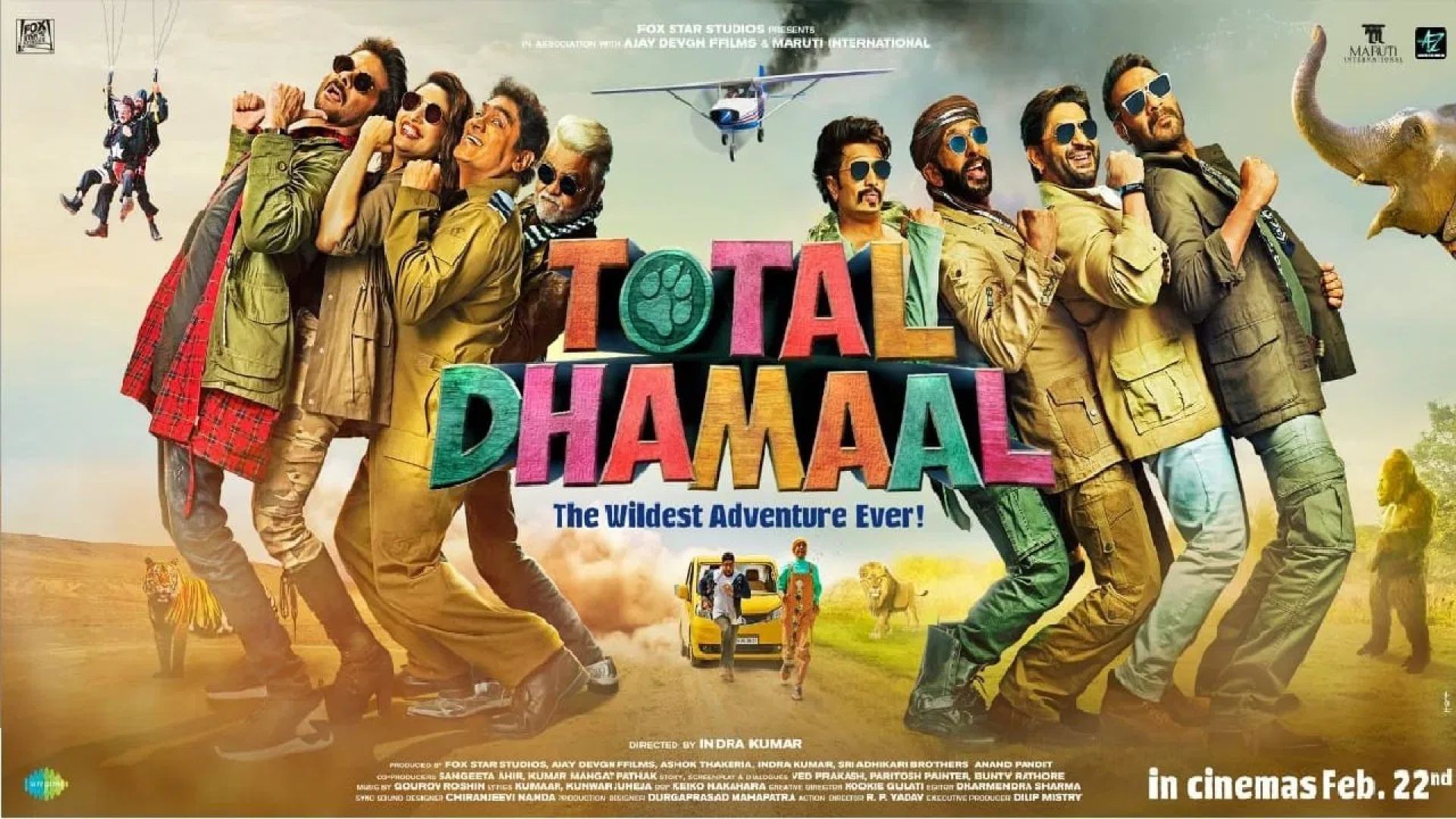 ⁣Total Dhamaal (2019)ተርጓሚ ቻክራ