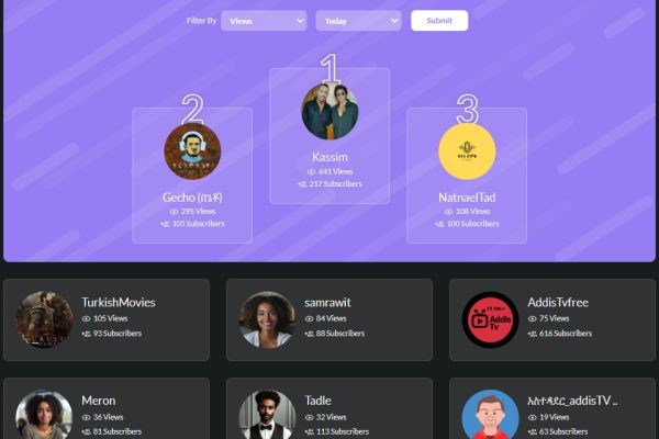 በ AddisStream/AddisTV ላይ በጣም ተወዳጅ ቻናሎችን ያግኙ!